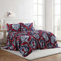 3Pcs Printed Bedsheet - PB104
