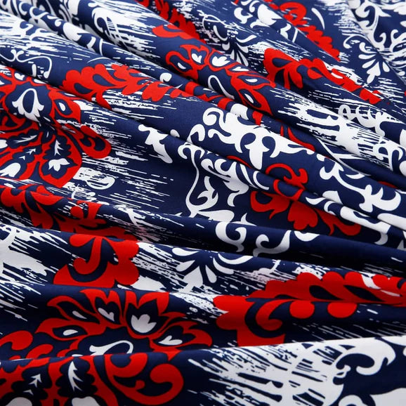 3Pcs Printed Bedsheet - PB104