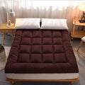 Luxury Premium Mattress Topper - Brown